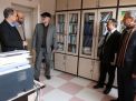 گزارش تصویری از بازدید هیات رئیسه دانشگاه از دانشکده علوم زمین
